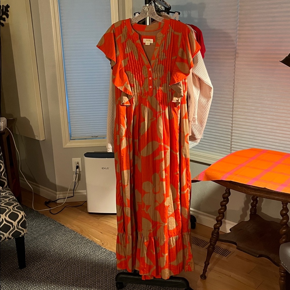 Maeve by Anthropologie Maxi Abstract Dress, Size Small - Picture 2 of 7